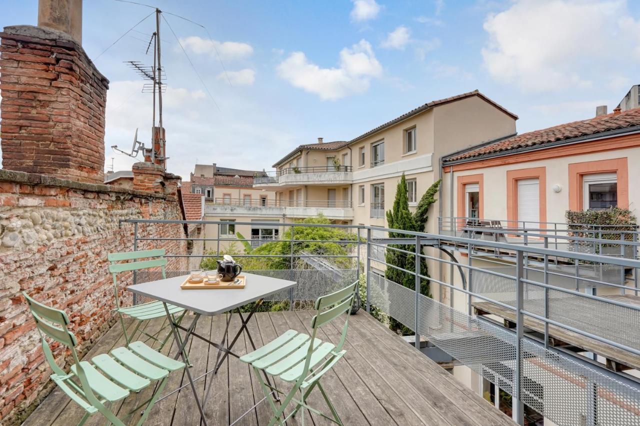 Terrasse Riquet - En Plein Coeur De Toulouse公寓 外观 照片